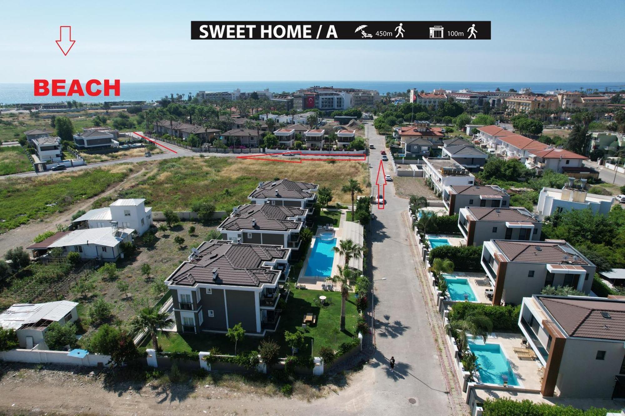 Sweet Home Kemer Apartments Eksteriør billede